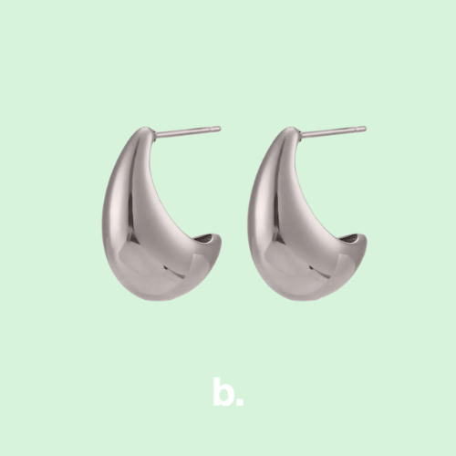 Pendientes Banana 20mm