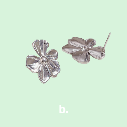 Pendientes Flor 18mm