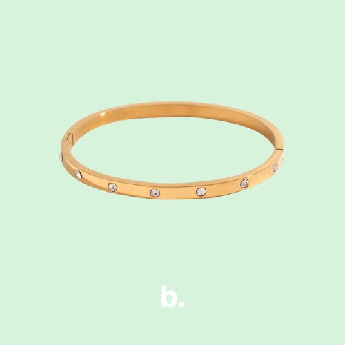 Brazalete 14 piedras