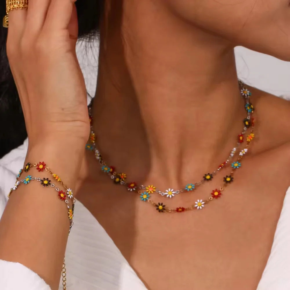 Collar Flower 6.8mm
