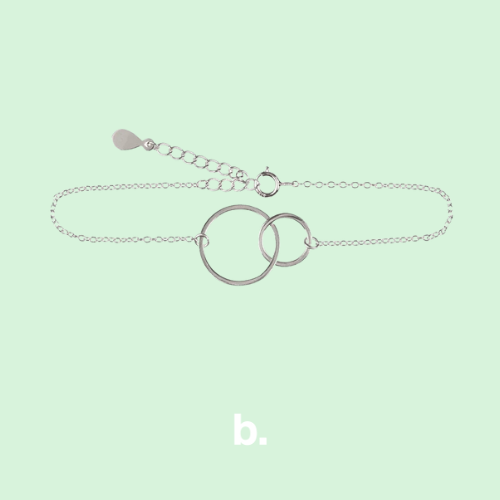 Pulsera Doble Círculo